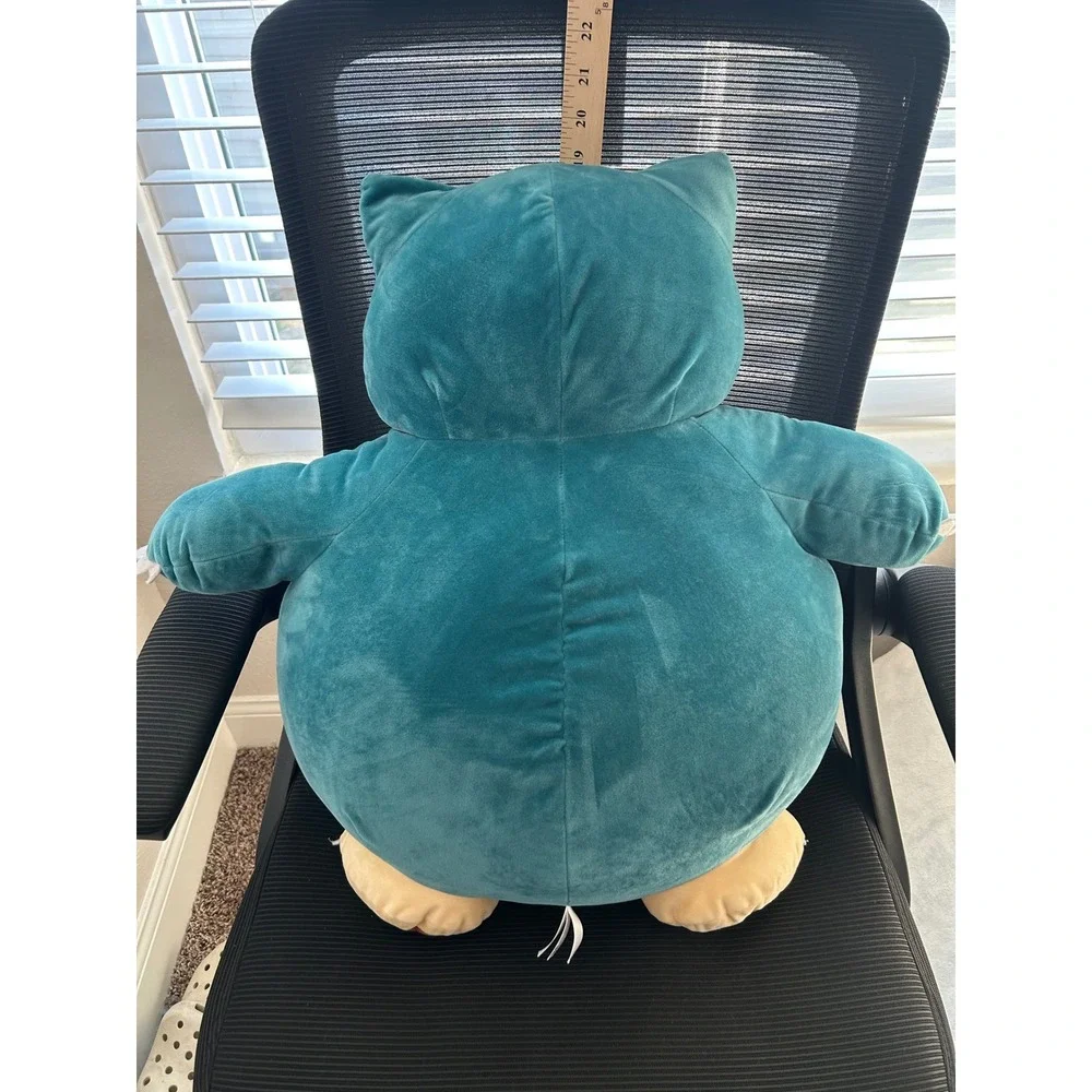 Pokemon Snorlax Plush 21 Inch Large Stuffed Animal WCT Wicked Cool Toys - Picture 3 of 4